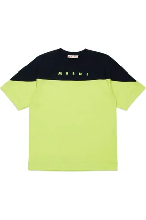 Marni T-Shirt mit Logo-Print