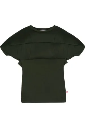 WALTER VAN BEIRENDONCK T-Shirt mit Kontrasteinsatz