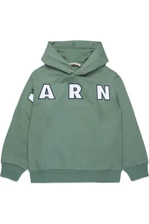 Marni Hoodie mit Logo-Stickerei