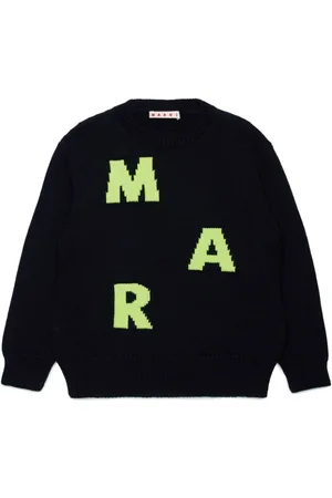 Marni Pullover mit Logo-Intarsie