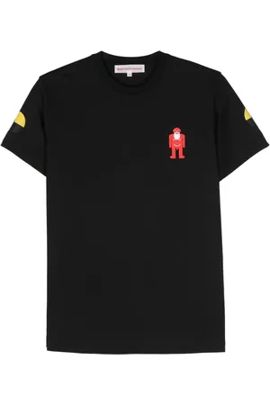 WALTER VAN BEIRENDONCK Safe And Sound-T T-Shirt mit vorstehendem Logo
