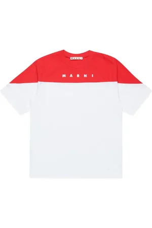 Marni T-Shirt mit Logo-Print