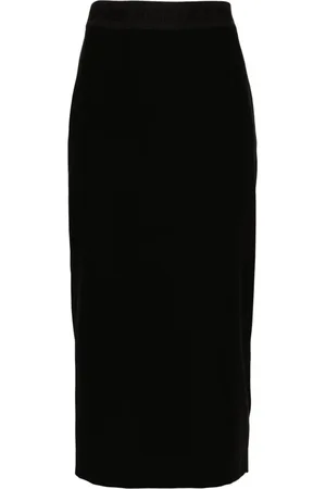 VERSACE Midirock mit Logo-Bund