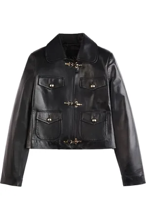 FAY 3 Ganci Cropped-Lederjacke