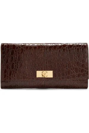 Giuseppe Zanotti Montserrat Clutch mit Kroko-Effekt