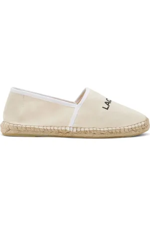 Lacoste Espadrilles mit Logo-Print