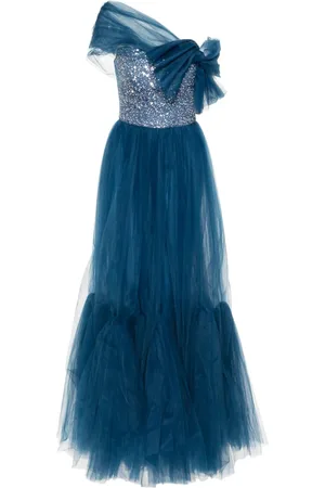 GEMY MAALOUF Schulterfreies Kleid mit Tüll