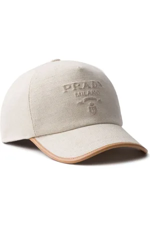 Prada Baseballkappe mit Logo-Prägung