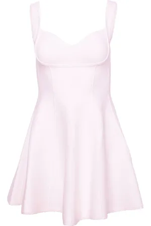 FLEUR DU MAL Ausgestelltes Brigette Minikleid