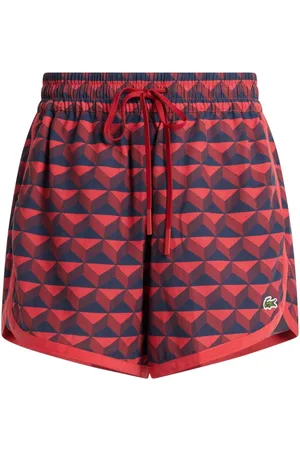 Lacoste Lauf-Shorts mit grafischem Print