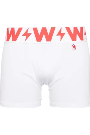 WALTER VAN BEIRENDONCK Shorts mit Logo-Bund
