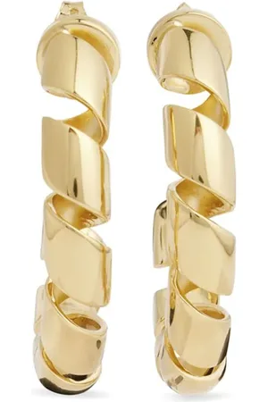 Paco rabanne Creolen mit gedrehtem Design