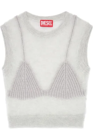 Diesel Gestricktes M-Arostica Tanktop