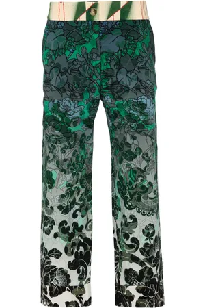 PIERRE-LOUIS MASCIA Gerade Hose mit Blumen-Print