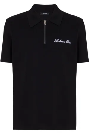 Balmain Poloshirt mit Logo-Stickerei