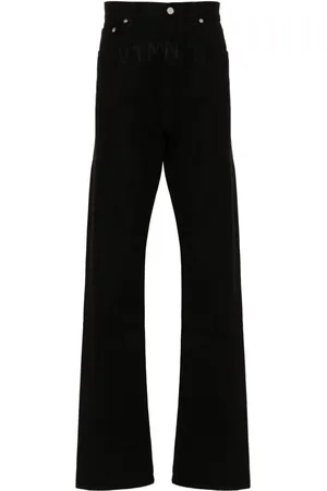 VTMNTS Straight-Leg-Jeans mit Logo-Stickerei