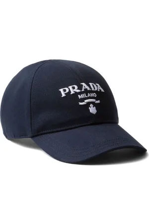 Prada Baseballkappe mit Logo-Stickerei