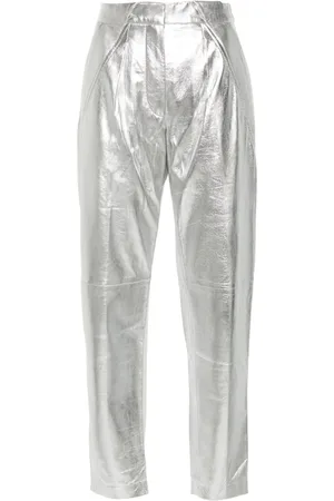 IRO Hose im Metallic-Look