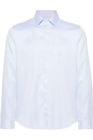 Calvin Klein Hemd mit Logo-Stickerei
