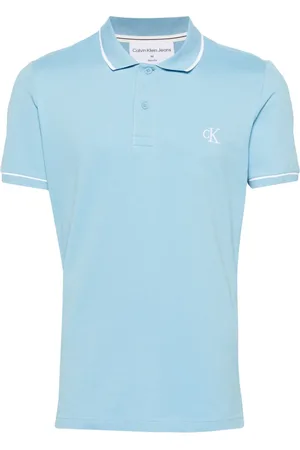 Calvin Klein Pikee-Poloshirt mit Logo-Stickerei