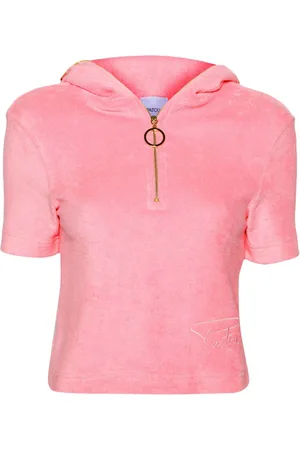 Patou Frottee-Poloshirt mit Reißverschluss