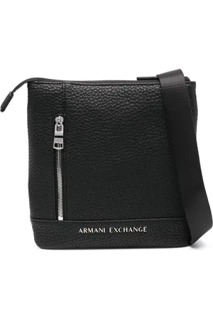 Armani Exchange Kuriertasche mit Logo-Schild