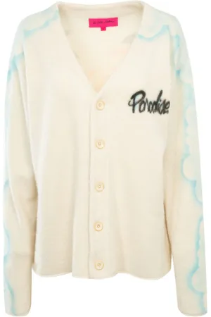 THE ELDER STATESMAN Paradise Airbrush Kaschmircardigan