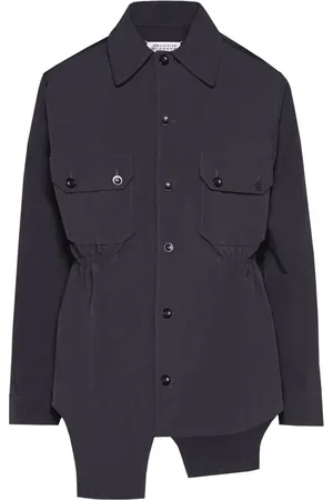 Maison Margiela Hemd im Layering-Look mit Ziernähten