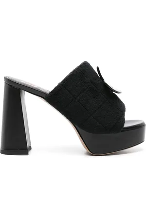 Patou X Bettina Vermillon gesteppte Anita Mules 110mm