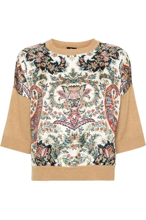 Etro Pullover mit Blumen-Print