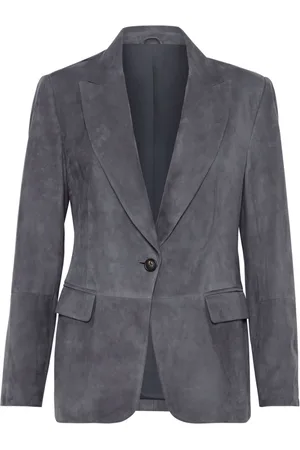 Brunello Cucinelli Blazer aus Wildleder