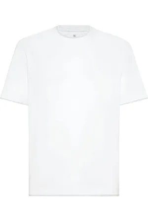 Brunello Cucinelli T-Shirt im Layering-Look