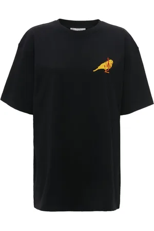 J.W.Anderson T-Shirt aus Bio-Baumwolle mit Logo-Stickerei