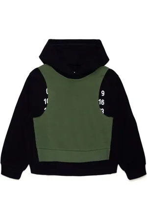 Maison Margiela Hoodie im Layering-Look