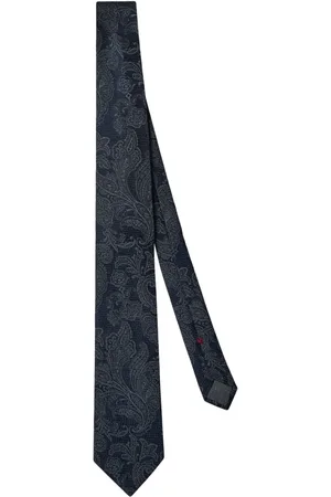 Brunello Cucinelli Seidenkrawatte mit Paisleymuster