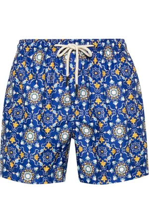 PENINSULA SWIMWEAR Badeshorts mit Rapallo Mediterranean-Muster