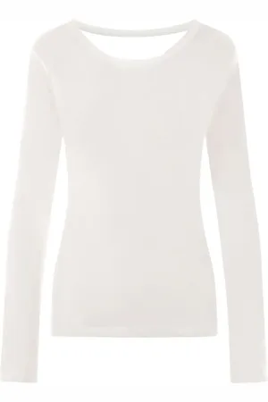 YOHJI YAMAMOTO Top mit Cut-Out