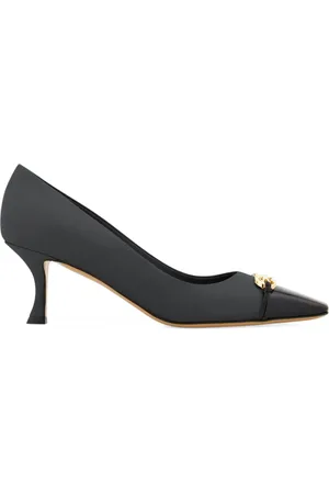 Salvatore Ferragamo Pumps mit Gancini-Schild 60mm
