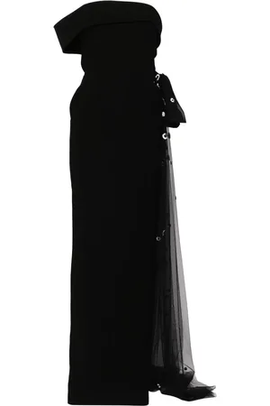 Saiid Kobeisy Abendkleid mit Applikationen
