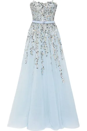 Saiid Kobeisy Abendkleid mit Perlen
