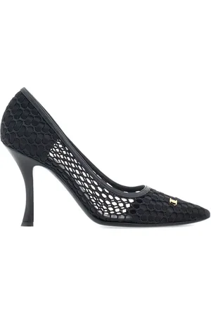 Salvatore Ferragamo Slingback-Pumps mit Vara-Applikation, 95mm
