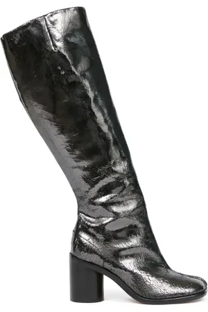 Maison Margiela Tabi Stiefel aus Leder 80mm