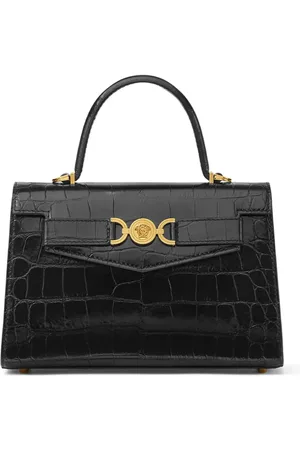 VERSACE Medusa `95 Handtasche mit Kroko-Effekt