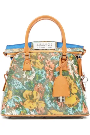 Maison Margiela 5AC Classique Handtasche mit Blumen-Print