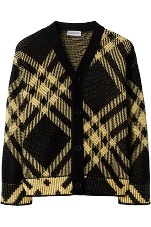 Burberry Cardigan mit Karomuster