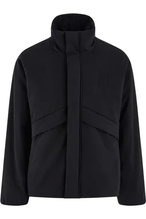 Salvatore Ferragamo Jacke mit Kontrasteinsatz