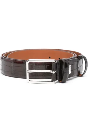 santoni Gürtel mit Prägung
