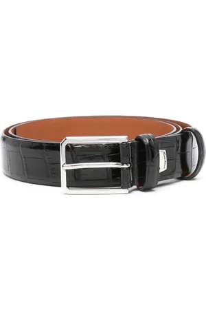 santoni Gürtel mit Prägung