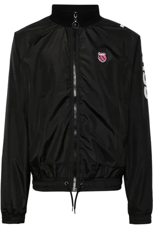 K-Swiss Jacke mit Logo-Print