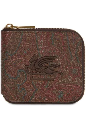 Etro Portemonnaie mit Paisley-Jacquard